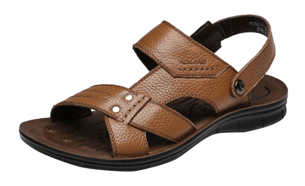 FAVPNG leather sandal shoe brown cianjmWJ 1 Sandal Pria